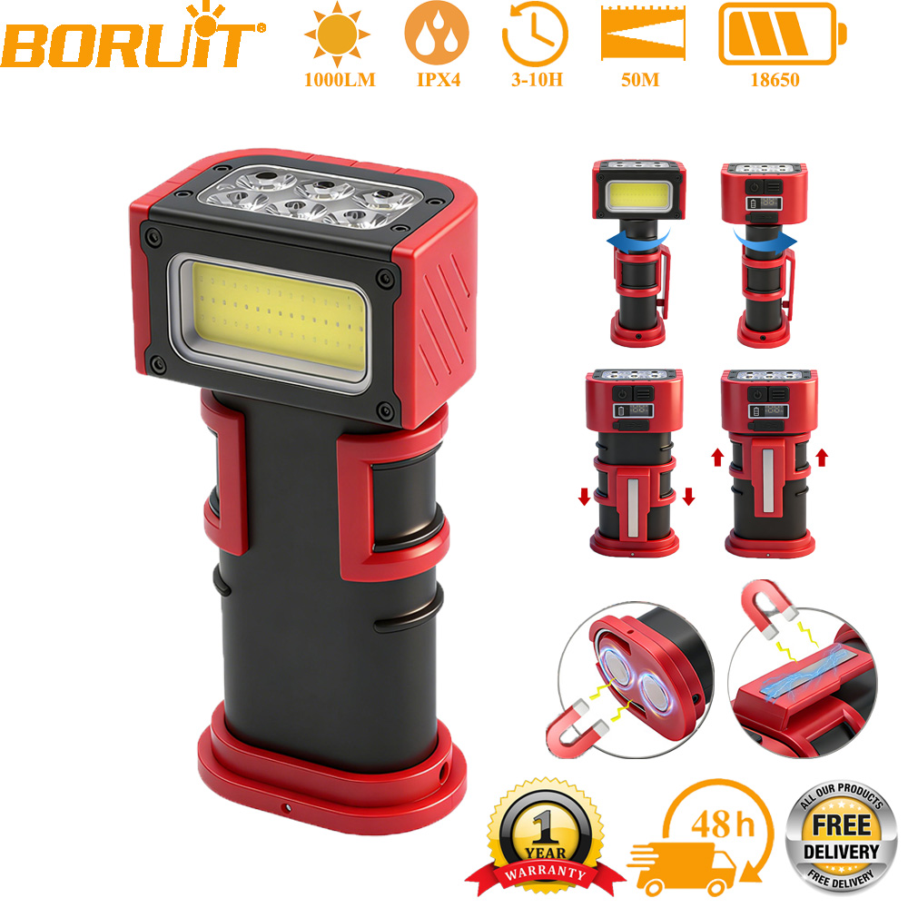 Fishing Equipment And Accessories - Lámpara de Trabajo LED COB BORUiT