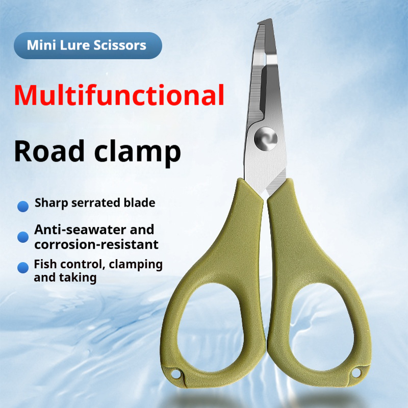 Fishing Equipment Hanger - Mini tijeras multifuncionales Luya, tijeras especiales