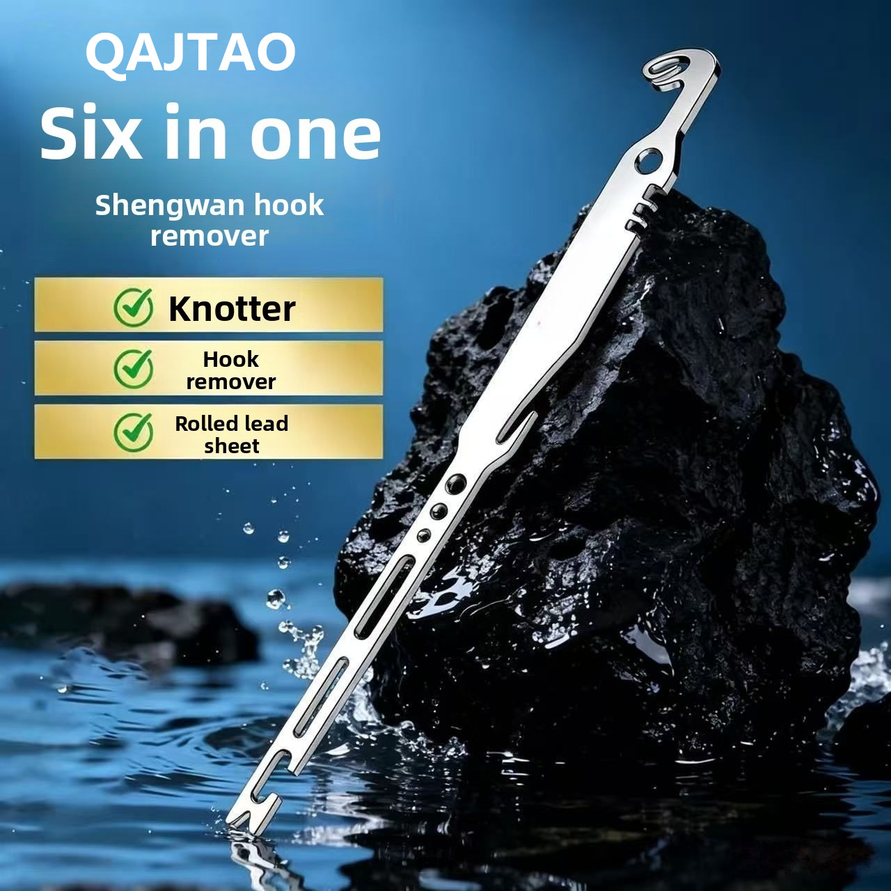 Fishing Equipment Hanger - QAJTAO 4 piezas, removedor de anzuelos