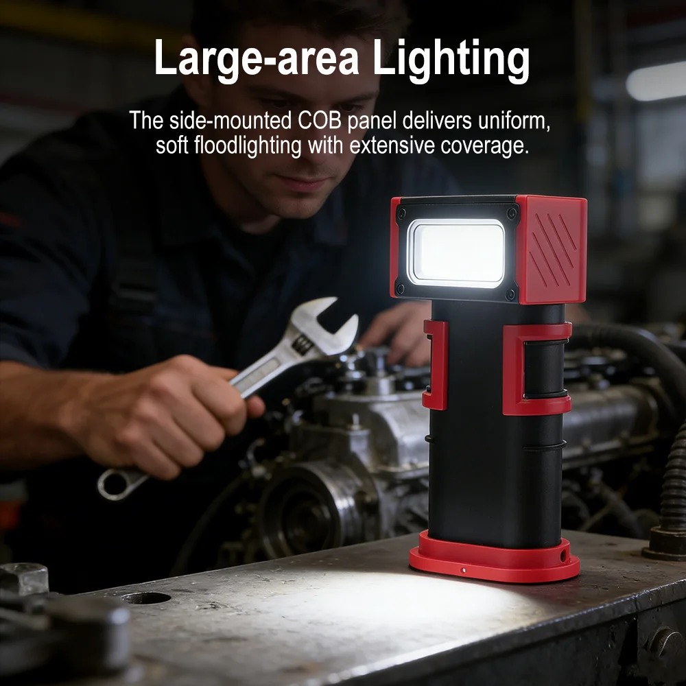 Lámpara de Trabajo LED COB BOR - Fishing Equipment And Accessories reseña y precio