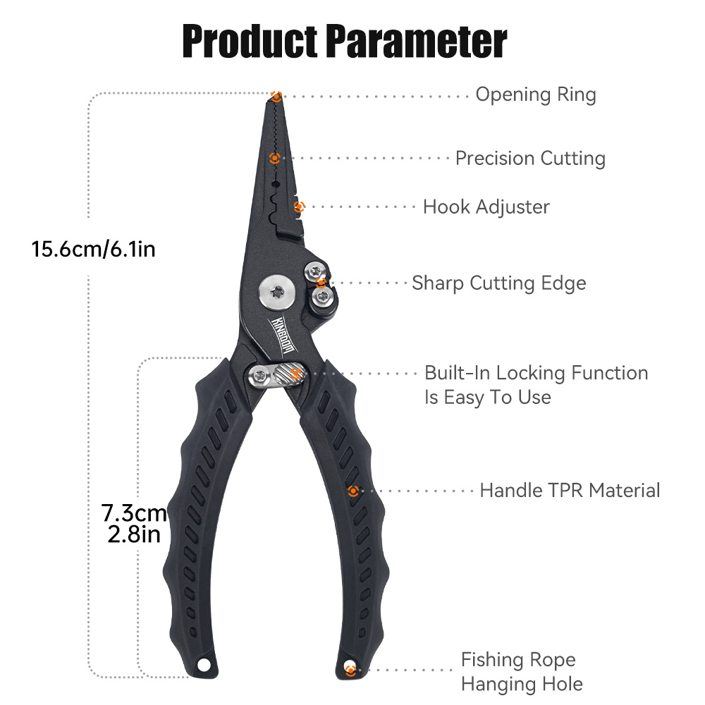 Kingdom-Alicates de pesca mult - Fishing Equipment Hanger reseña y precio