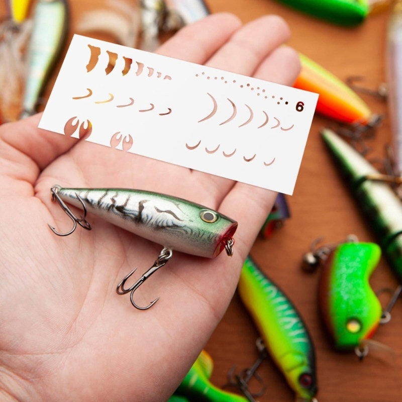 Plantillas pintura señuelos pe - Fishing Equipment And Accessories reseña y precio