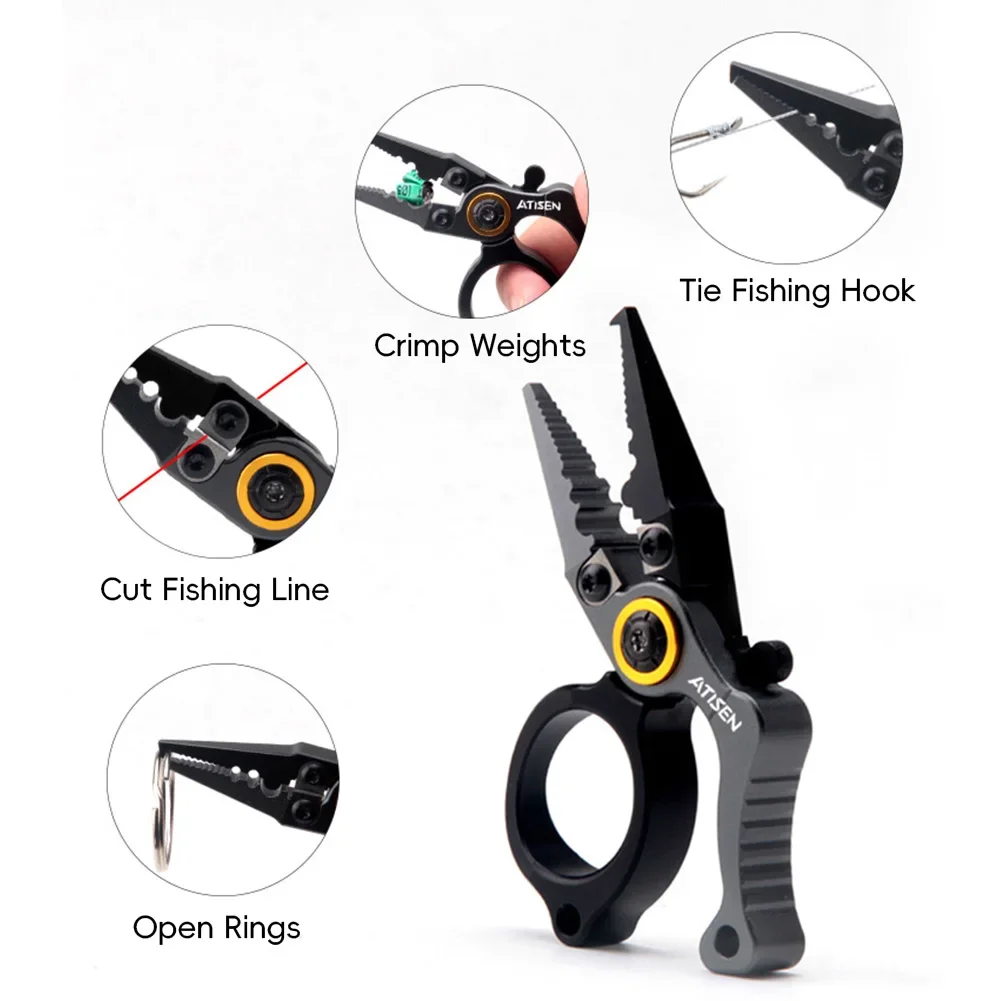 Alicates de pesca de tamaño Mi - Fishing Equipment Hanger reseña y precio
