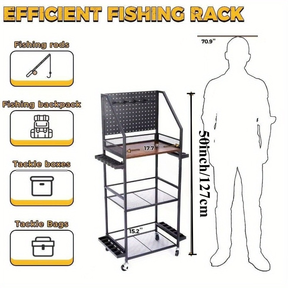 Soportes para Cañas de Pescar  - Fishing Equipment And Accessories reseña y precio